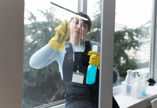 Nettoyage de vitres intérieures et extérieures à Pessan